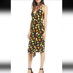 Rails Iris Fruit Print Dress - Black/Multi